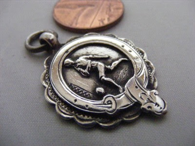 ANTIQUE VINTAGE SOLID SILVER ALBERT WATCH CHAIN FOB MEDAL. MANY FOBS FOR SALE 