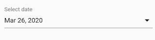 DateField in Flutter