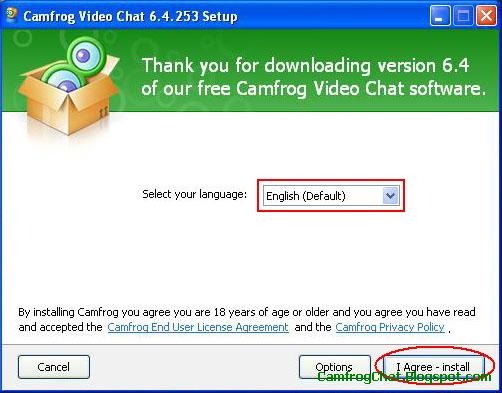 Cara Install Camfrog 6.4