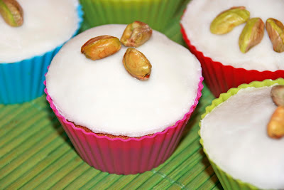 Cupcakes de pistacho