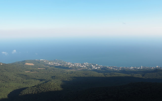 Вид со скалы Шишко (Крым)