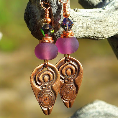 spiral goddess handmade jewelry gift for women