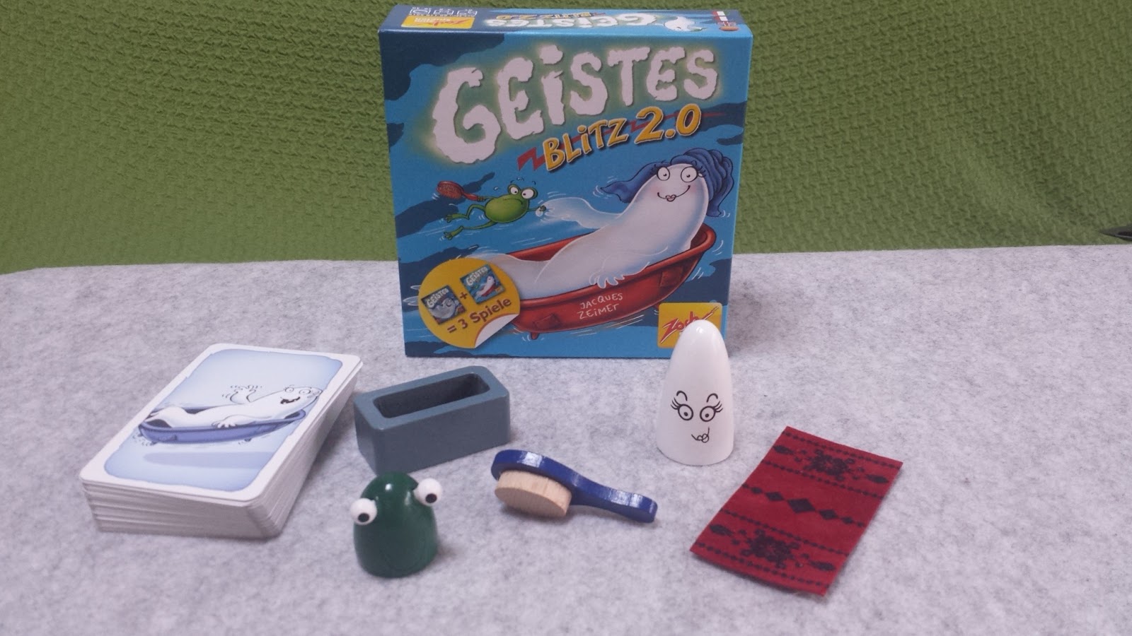 親子でボードゲーム おばけキャッチ２ Geistes Blitz 2 0