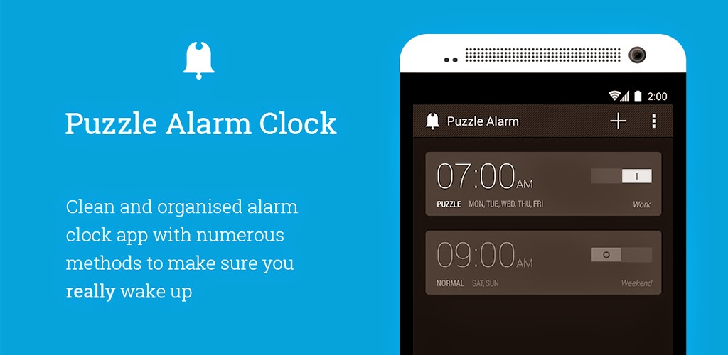 Puzzle Alarm Clock PRO v2.1.8 Apk Free Download