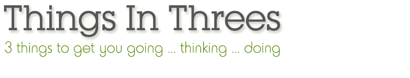 Things in Threes
