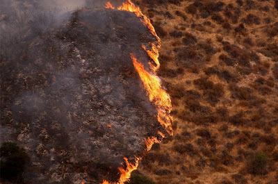 Brush Fires - Sylmar, California (Sept. 2009)