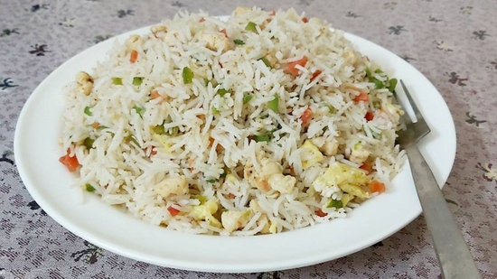 Chinese Chicken fried Rice| vegetable fried rice|