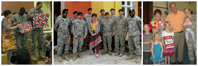 photo of: Debbie Clement's European Tour for "Month of the Military Child" 