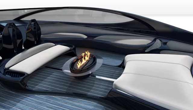 The Bugatti’s $2.2 Million Super Yacht (Showing The Fire Pit)