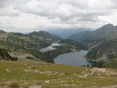 lac d'Aubert et lac d'Aumar