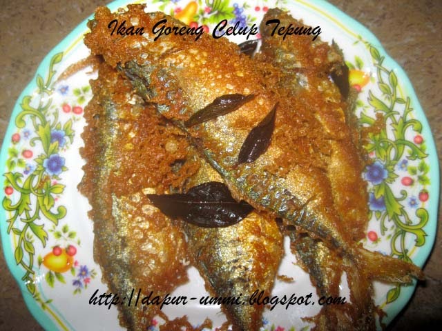 Dari Dapur Ummi: Ikan Goreng Celup Tepung