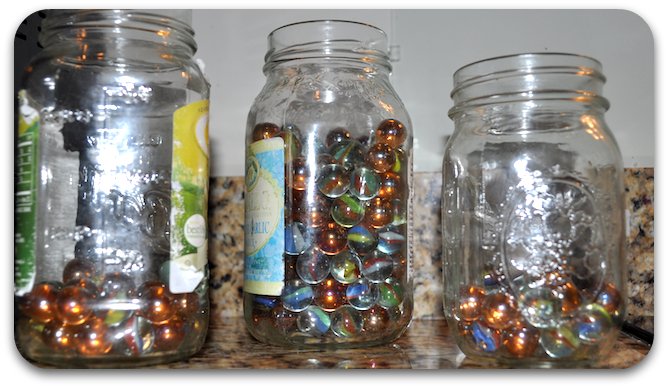 Marbles In A Jar