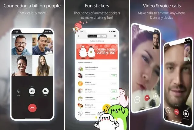 برنامج شبيه الواتس اب للايفون