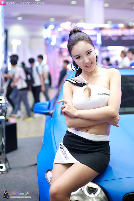 3 Yoon Joo Ha - Seoul Auto Salon 2012-Very cute asian girl - girlcute4u.blogspot.com