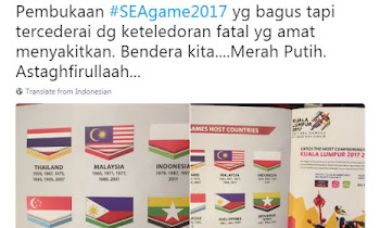 insiden bendera merah putih yang terbalik di katalog buku malaysia
