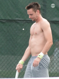 Robin Soderling Shirtless at Cincinnati Open 2009