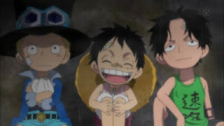 ワンピースアニメ | エース サボ ルフィ 幼少期 | ACE SABO LUFFY Childhood | ONE PIECE