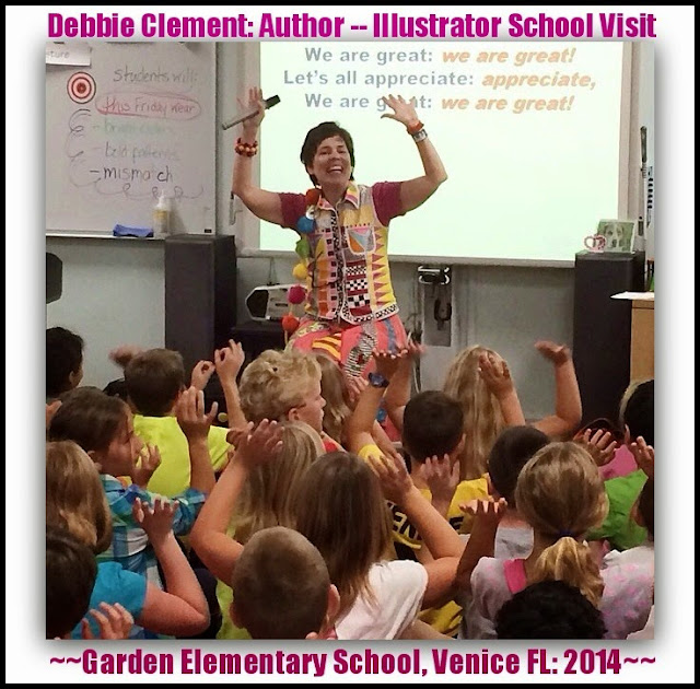 Author-Illustrator School Visit with Debbie Clement 