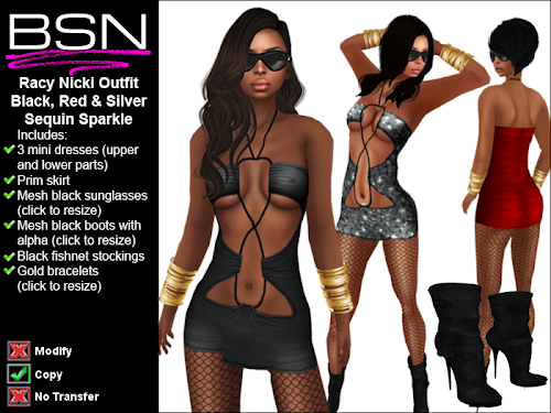 BSN Racy Nicki Outfit