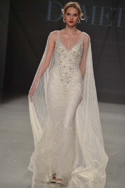 "Demetrios at Barcelona Bridal Fashion Week"