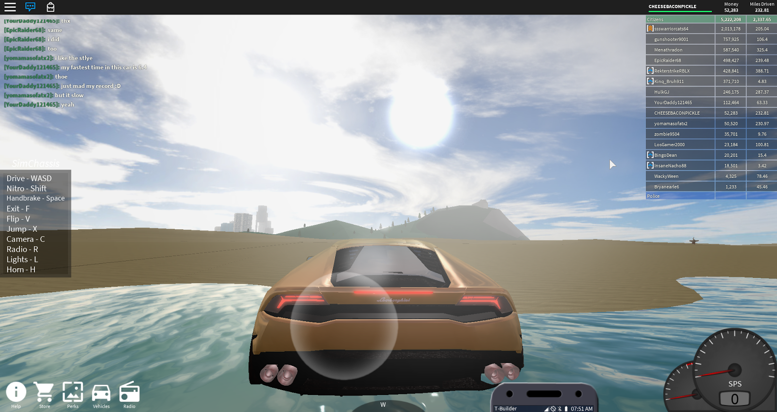 For Gamers Like Me October 2016 - can u sell a car in vehicle simulator on roblox