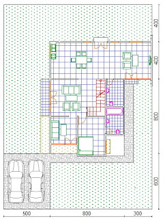 rumah lantai 2 minimalis rumah type 227