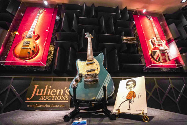 Iconic Kurt Cobain Guitar and Hollywood-Music Treasures Up for Auction