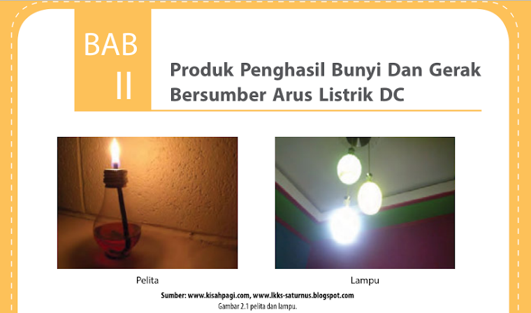 Soal Prakarya Kelas 8 Bab 2 Produk Penghasil Bunyi Dan Gerak Bersumber Arus Listrik DC