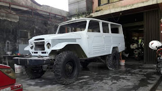 Toyota Langka Bahan Ready FJ45 "Mbah Kayami" Tahun 1965 Full Paper 