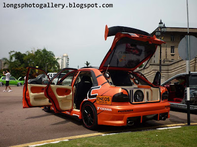 Modified Wira Aeroback autoshow