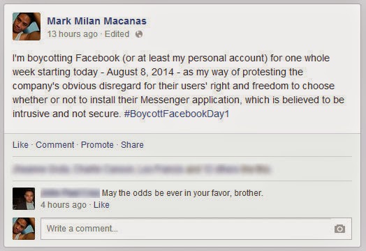 Boycott Facebook