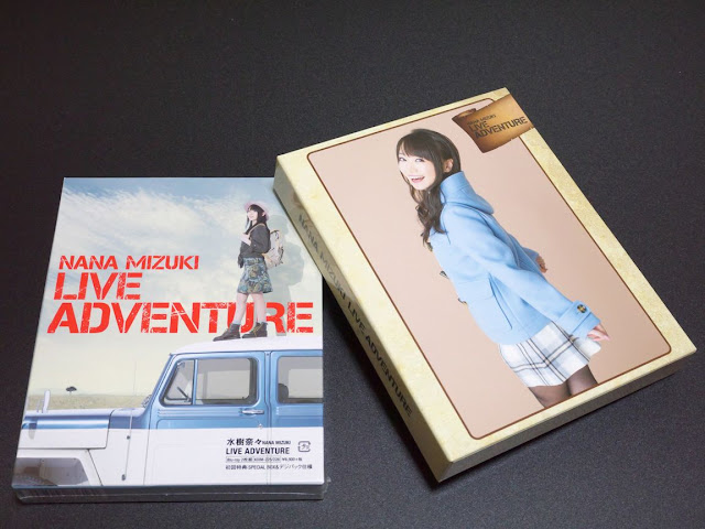 NANA MIZUKI LIVE ADVENTURE(Blu-ray) KIXM-225~226 Sofmap先着予約特典Box in box