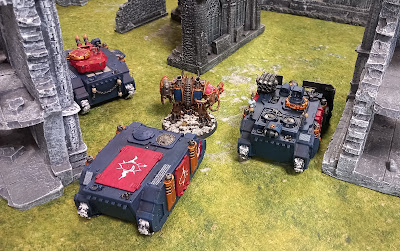 Warhammer 40k Chaos Space Marines The Scourged vs Mordian Iron Guard
