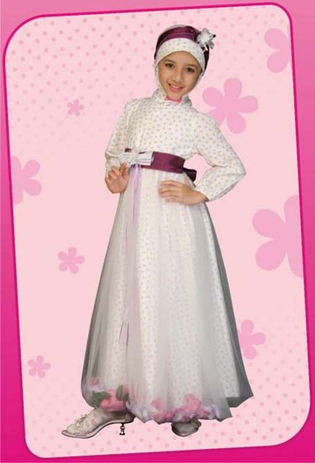 Model Baju  Muslim  Pesta  Anak  Perempuan Terbaru Busana  