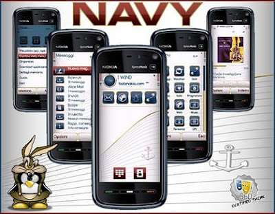 Navy Theme Symbian S605th