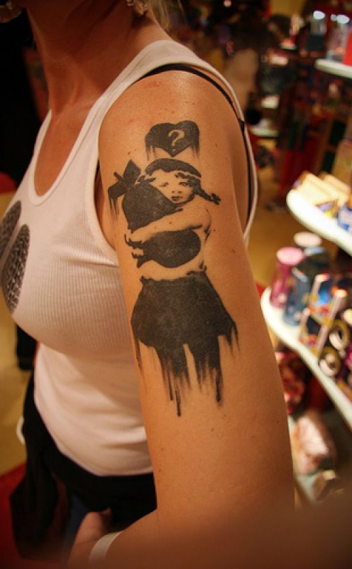 Banksy Graffiti In the Art of Tattoo