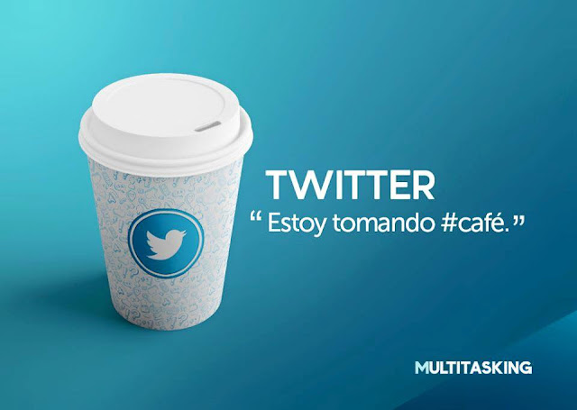 Excelente Analogía gráfica del #Café y las #RedesSociales