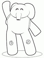 Pocoyo Coloring Pages