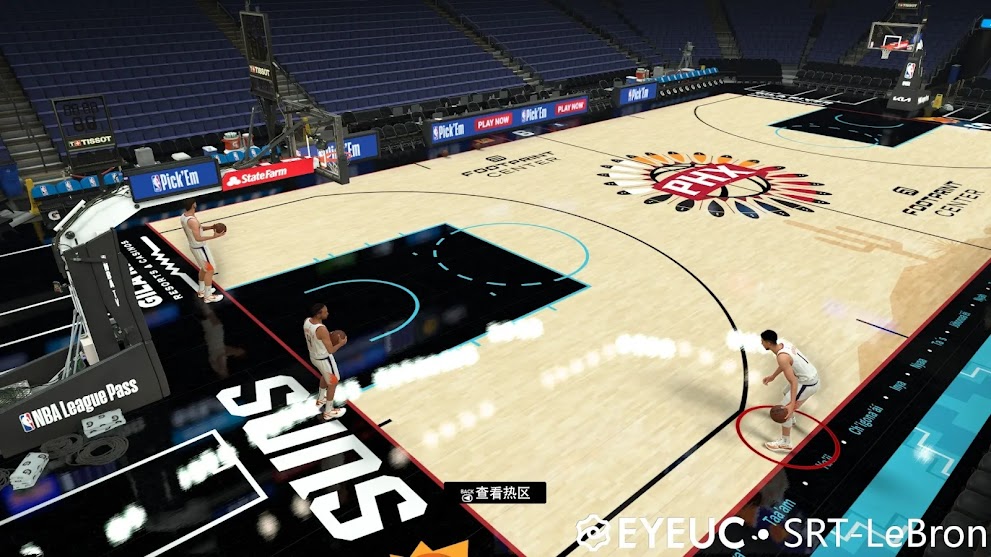 Phoenix Suns 22-23 City Court (8K) by SRT-LeBron | NBA 2K23