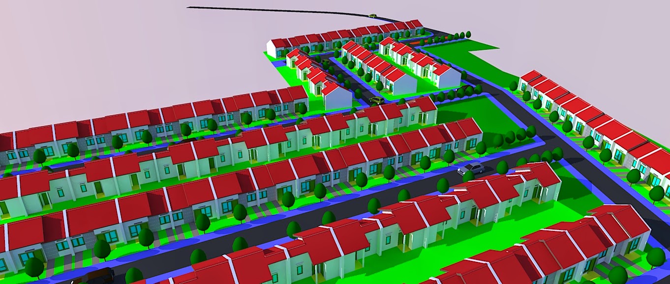 Perumahan RSH  Jasa Pembuatan Site Plan