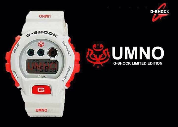 Gambar Jam G-Shock versi BN dan UMNO? - M9 Daily - Resepi 