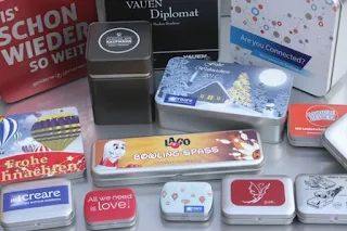 Blechdosen kaufen mit Druck