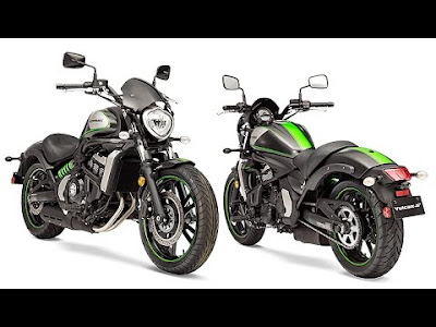  2016 Kawasaki Vulcan S ABS front & back view