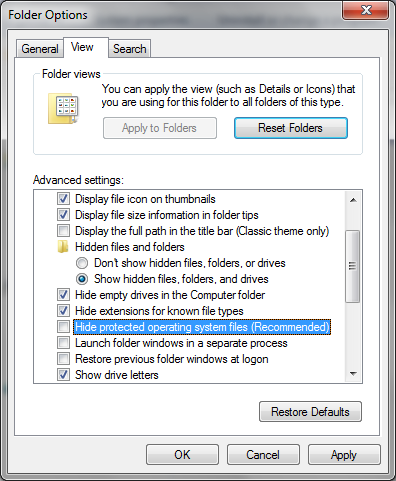 Cara Menyembunyikan File atau Folder Menjadi Super Hidden di Windows
