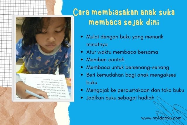 membiasakan membaca