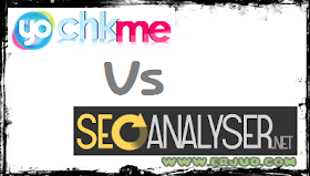 Chkme.com vs Seoanalyser.net