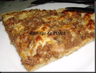 Pizza Bolonhesa-fatia