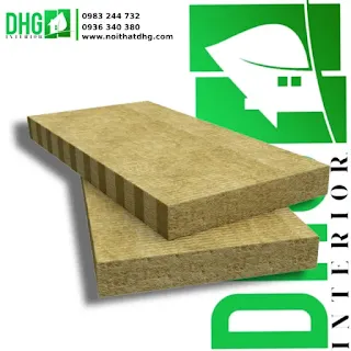 Bông khoáng rockwool tỷ trọng 80kg/m3