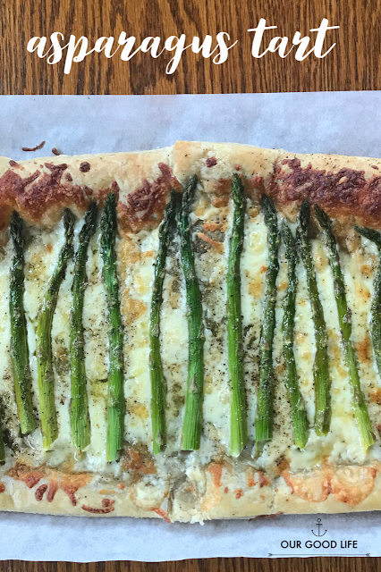 asparagus tart