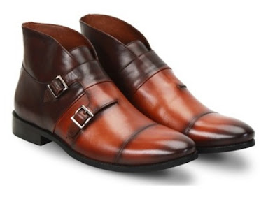  Men's Brown Leather Boots